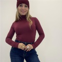 dolcevita felpato elasticizzato moda